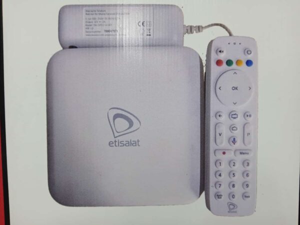 Etisalat Android TV Box  - Plug & Play