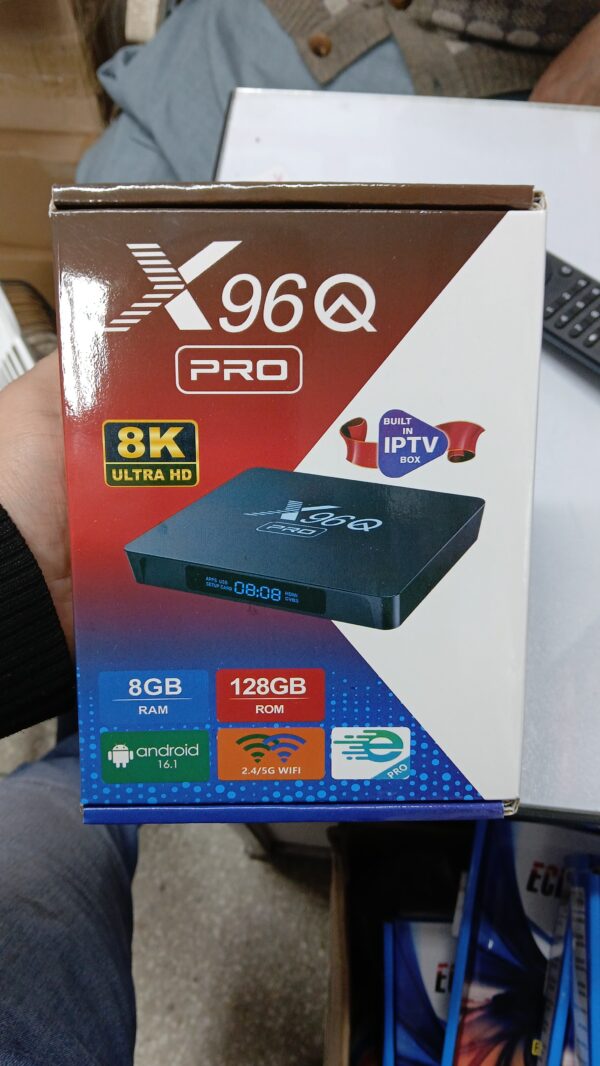 X96Q PRO WITH 6 MONTHS IPTV