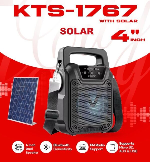 GTS-1767 Solar Charging + Torch